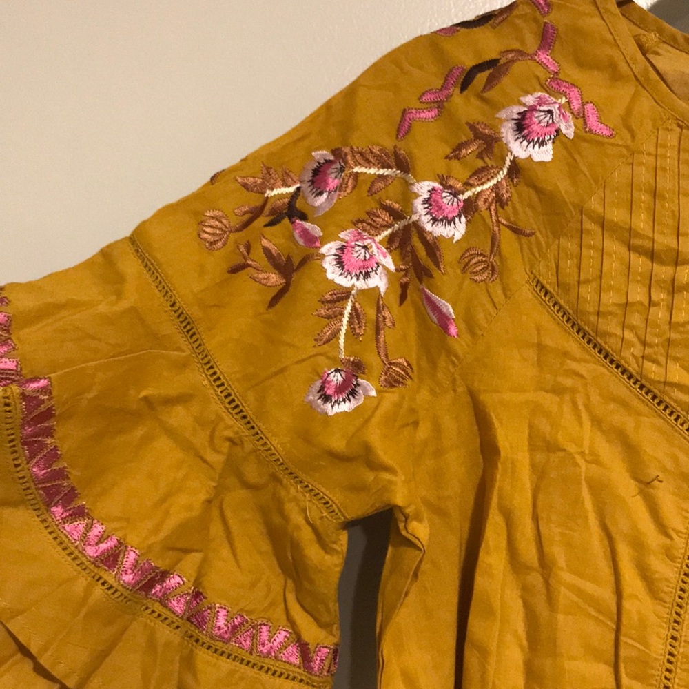 Free People Pavlo Mini Dress Embroidered - Picture 5 of 6